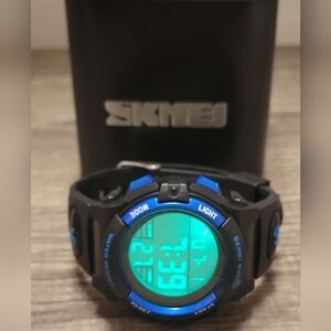 Kids Digital Watch - Black and Blue